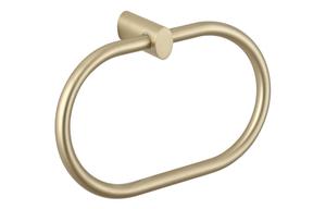 Rhona Towel Ring - Brushed Brass